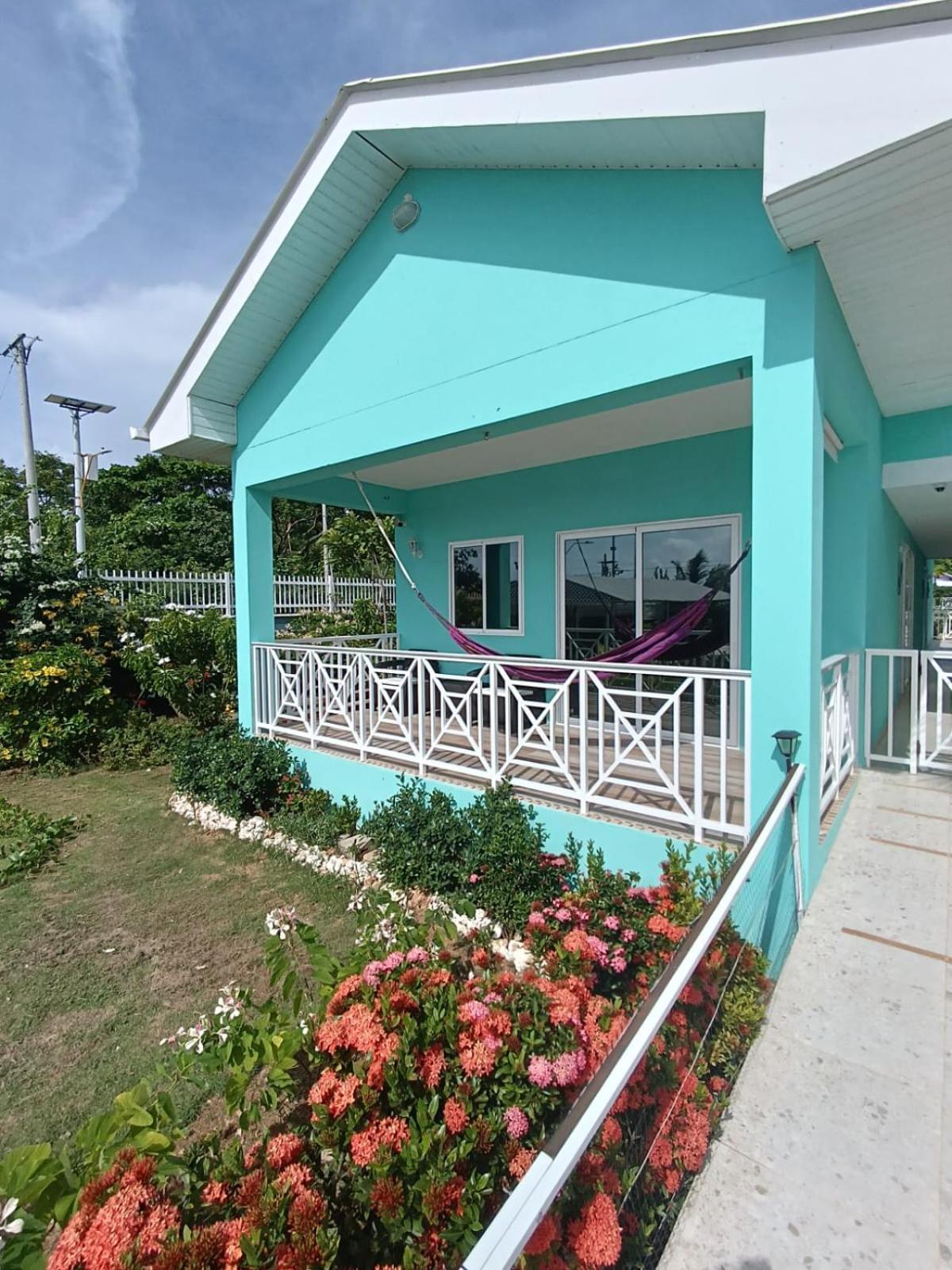 فيلا Blue Lizard House San Andrés المظهر الخارجي الصورة