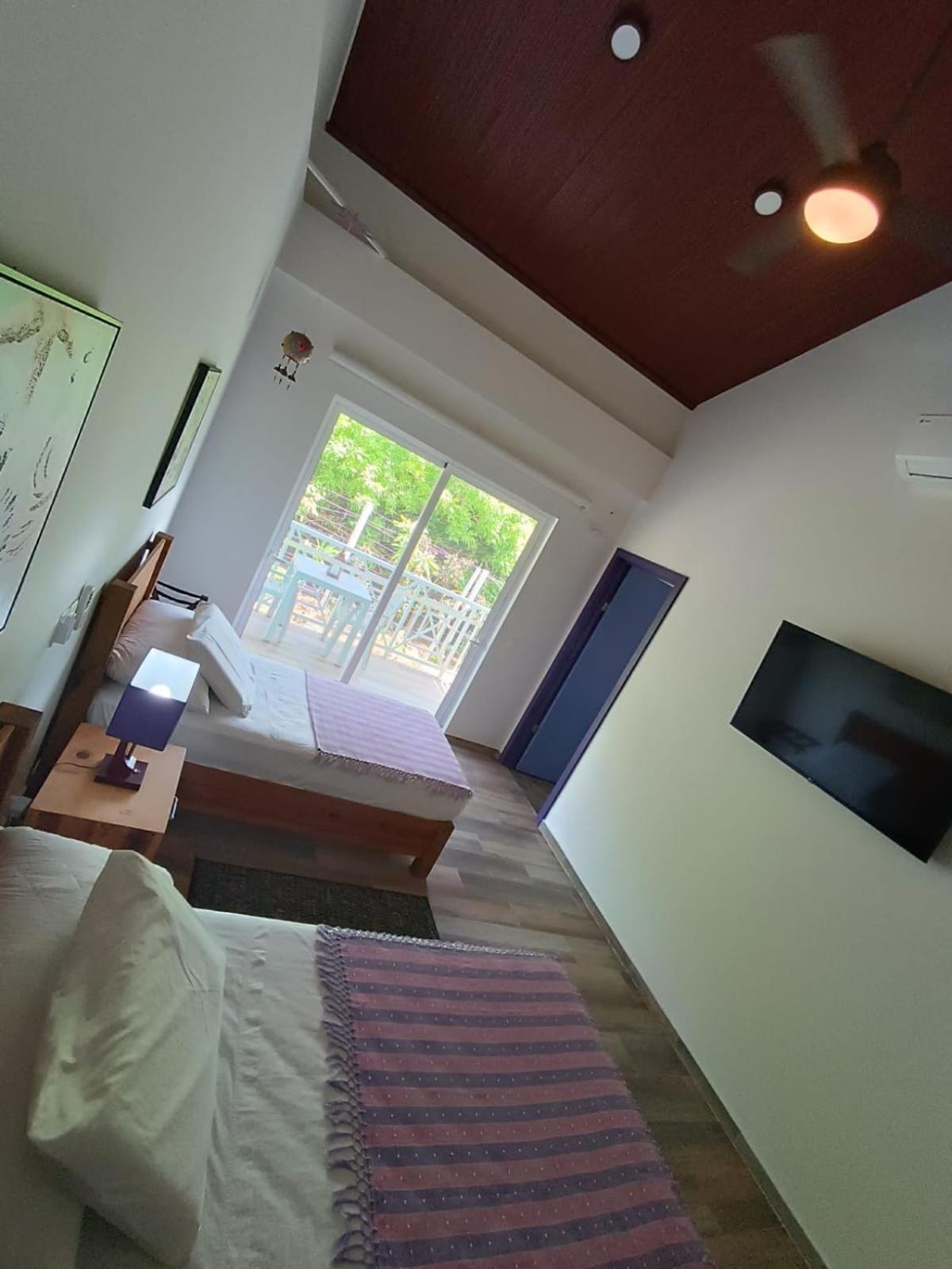 فيلا Blue Lizard House San Andrés المظهر الخارجي الصورة